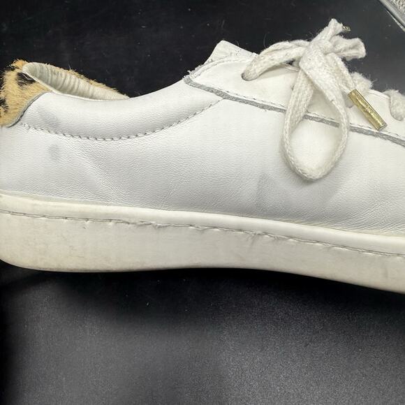 Keds For Kate Spade White Leather Sneakers Womens Size 8 WH61641 - Picture 4 of 8